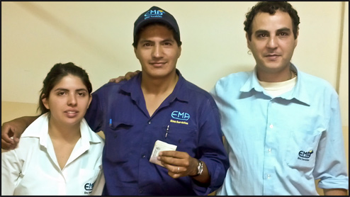 Se logró recaudar $5000.-, los cuales fueron entregados a Mario Pascual, para la reconstrucción de su casa. 